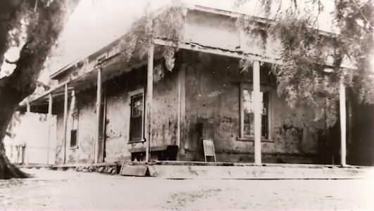 El Rincon Adobe was one of the original homes on the Rancho Santa Manuella homestead int he 1860's.