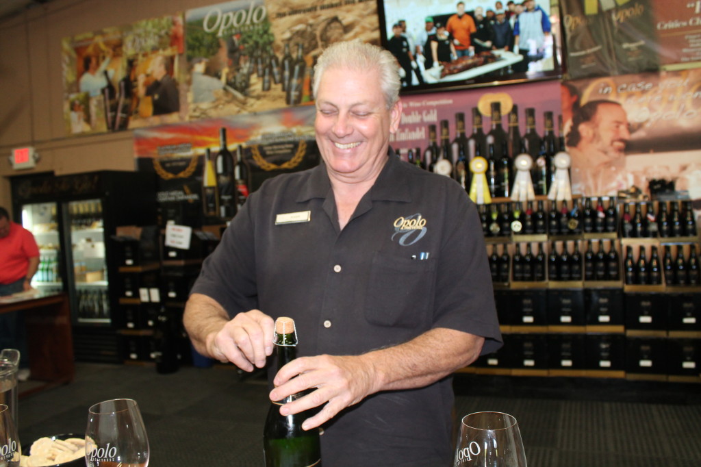 Wine guru, Roger Sheridan 